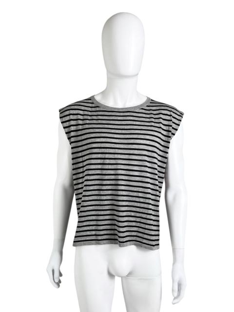 S/S 2014 Grey Striped Tank Top