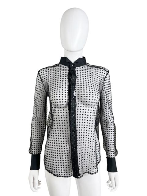 S/S 2017 Transparent Silver Pois Shirt