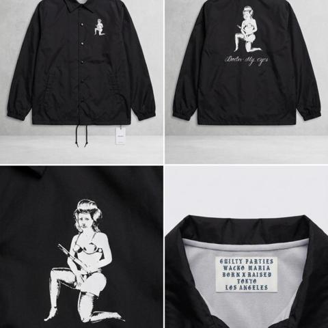 Wacko Maria + Born x Raised collab

Doctor My Eyes Coach Jacket

Hard to find!!!!!

#wackomaria
#bornxraised
#streetwear
#doctormyeyes
#coachjacket