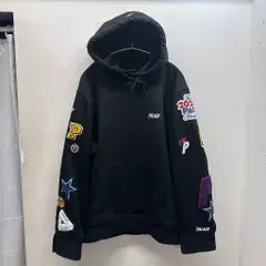 eYe JUNYA WATANABE MAN × PALACE アイジュンヤワタナベマン パレス 24SS Customize Hoodie プルオーバーパーカー WM-T903 ブラック size:S 【中目黒B02】