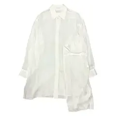 Yohji Yamamoto+NOIR Tencel Long Shirt