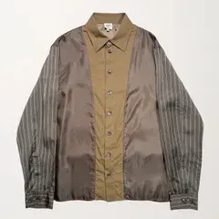 《90s》Jean Paul GAULTIER HOMME Lining Design Cupra Shirt" 48
