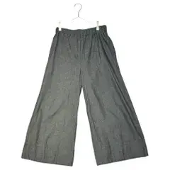 TAO COMME des GARCONS(タオコムデギャルソン) 11SS Easy Wide Chambray Pants イージー ワイド シャンブレー パンツ 3G-P012 FREE グレー AD2010