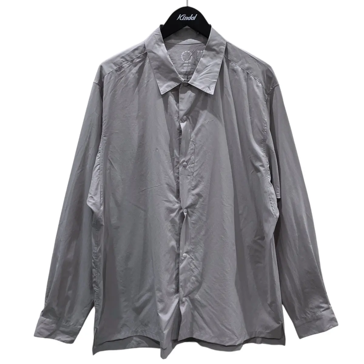 21SS スナップボタン長袖シャツ UL Shirt ウルトラライトシャツ 25125A52