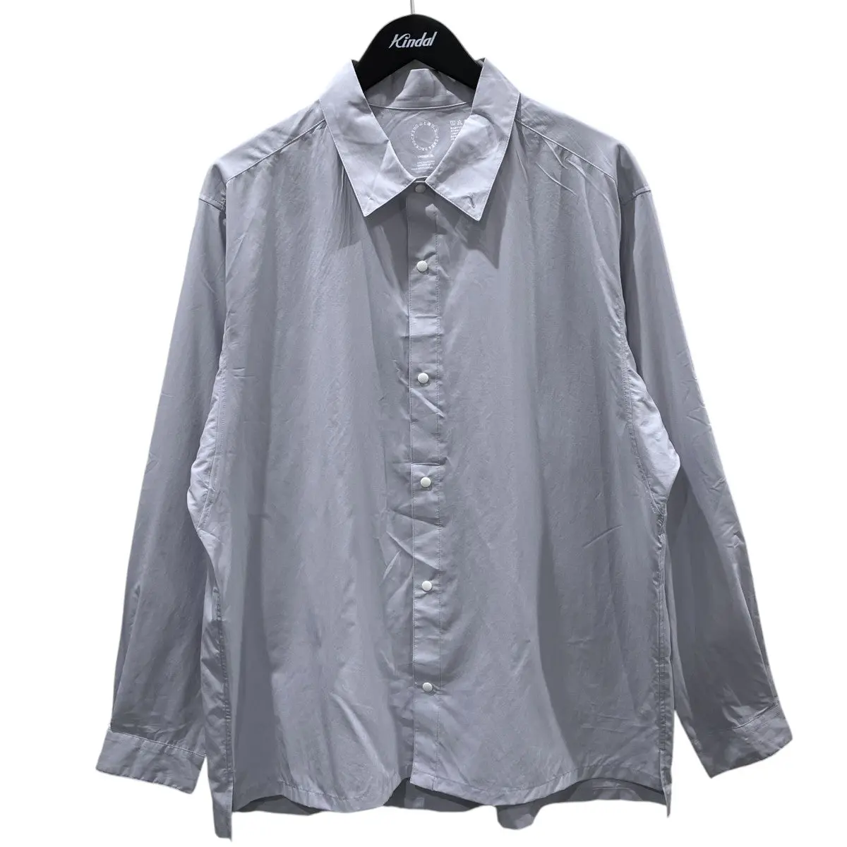 21SS スナップボタン長袖シャツ UL Shirt ウルトラライトシャツ 25125A52