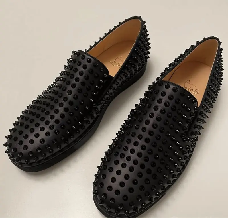 Sneakers Christian Louboutin roller boat,produs original.