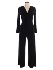 Norma Kamali Women Black Jumpsuit M