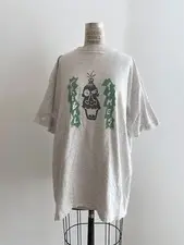 ⭕ 90s Vintage Tribal Times T-shirt : rave techno jacket pants jnco Daniel Poole