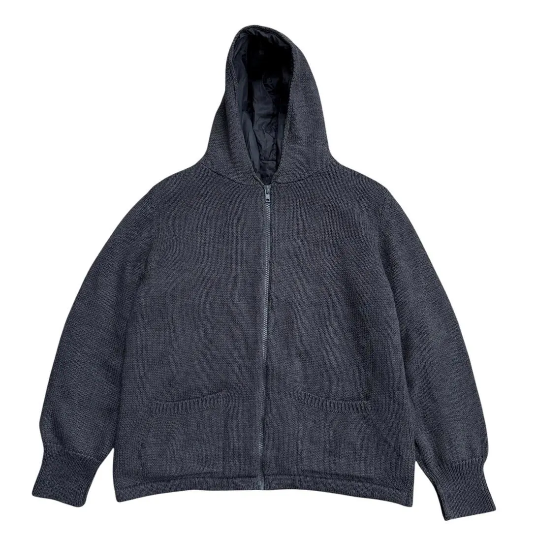 Vintage Prada Wool Zip Hoodie