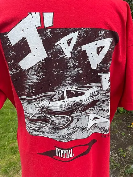 Bait Shuichi Shigeno Initial T-Shirt/T-Skjorte str. 2XL