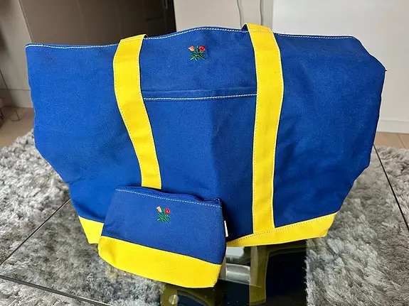 Aime Leon Dore ALD tote bag & pouch
