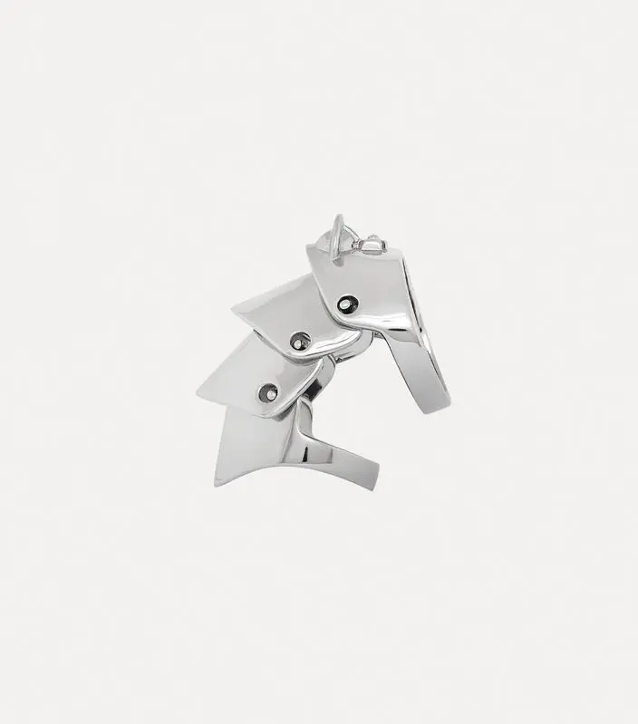 Vivienne Westwood armour ring nana ring platinum