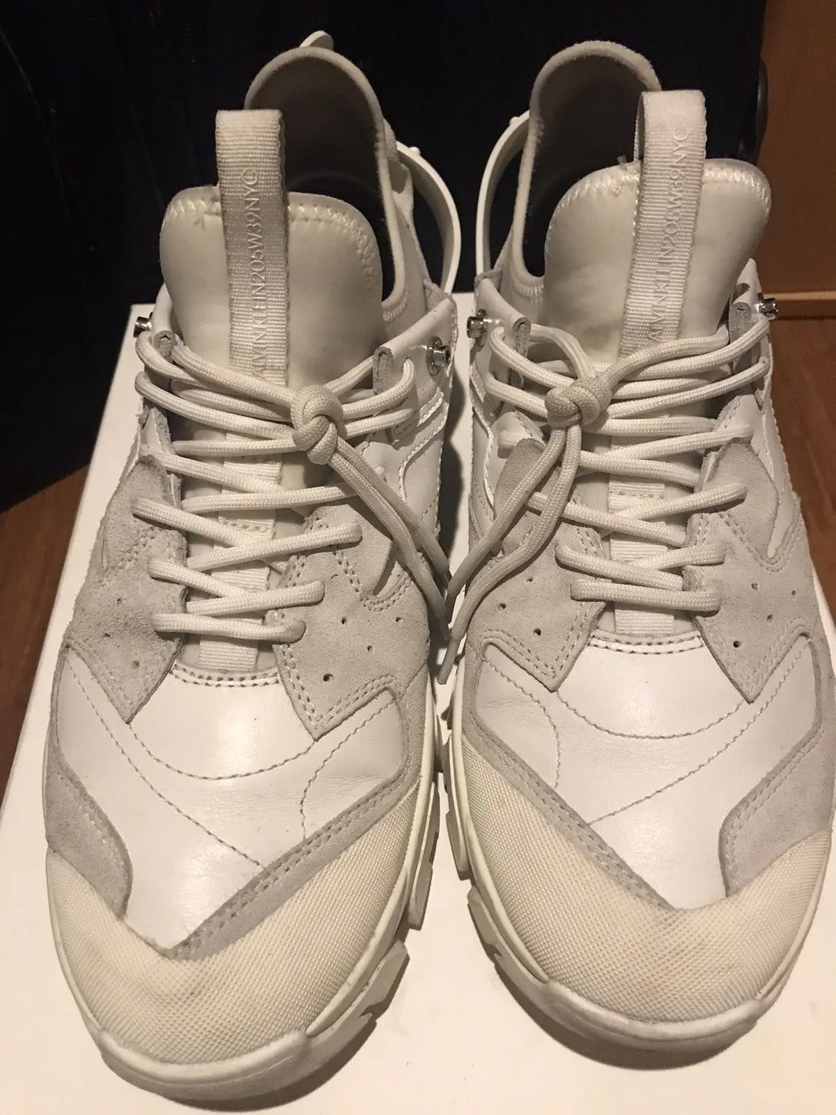 Calvin Klein 205W39NYC White Carlos 10 Sneakers.