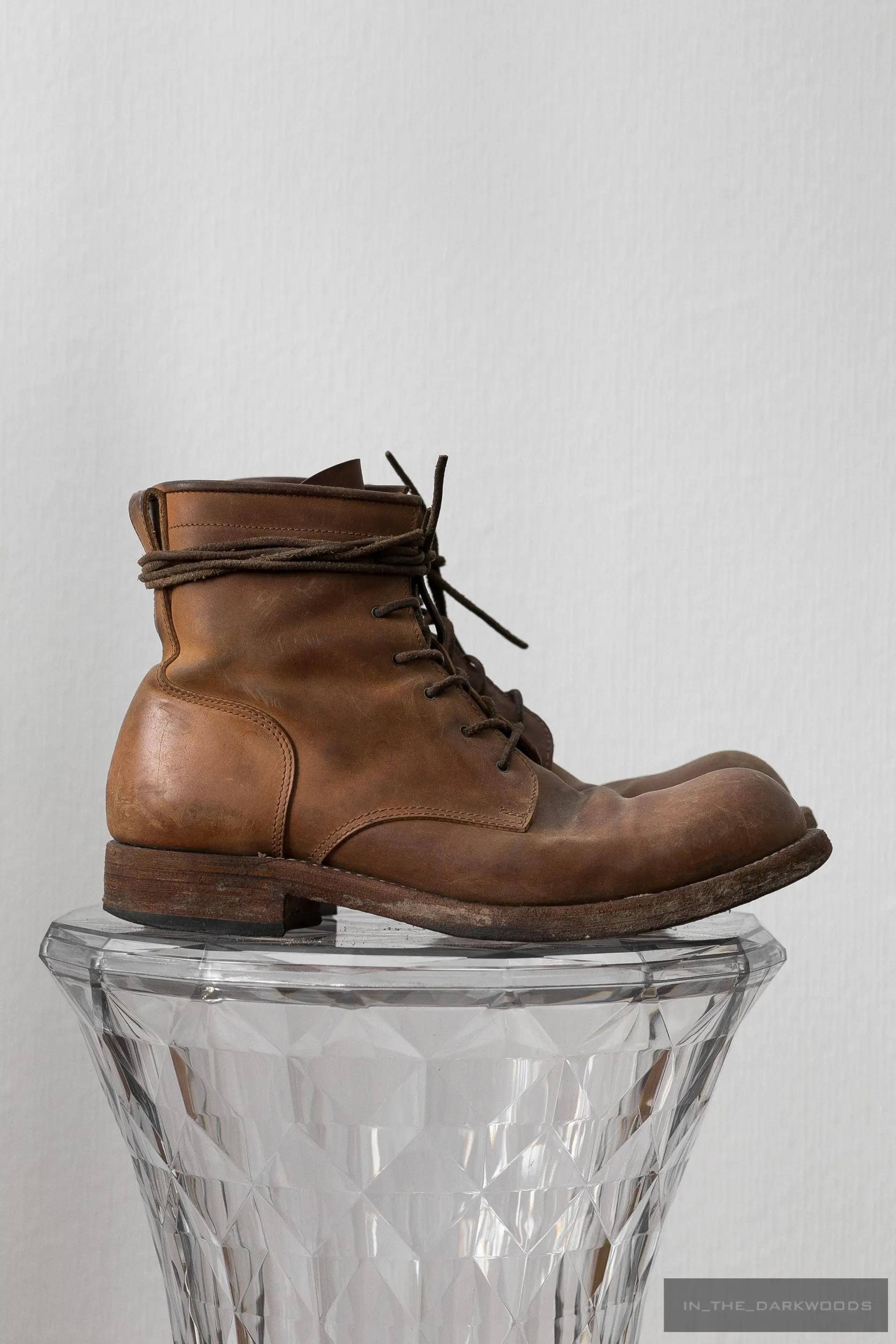cordovan leather boots