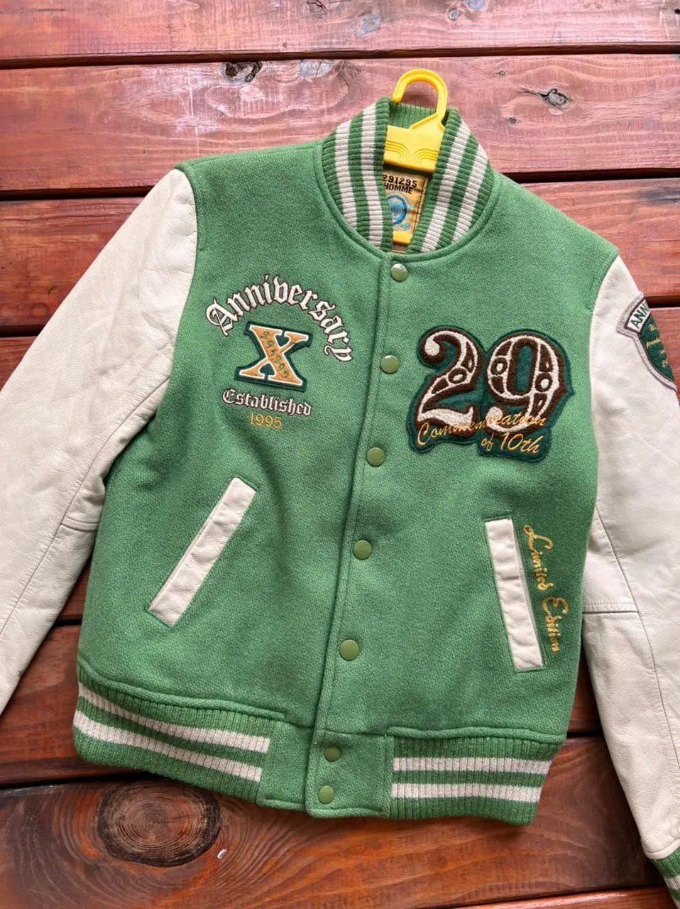 291295 Homme Varsity Jacket Anniversary