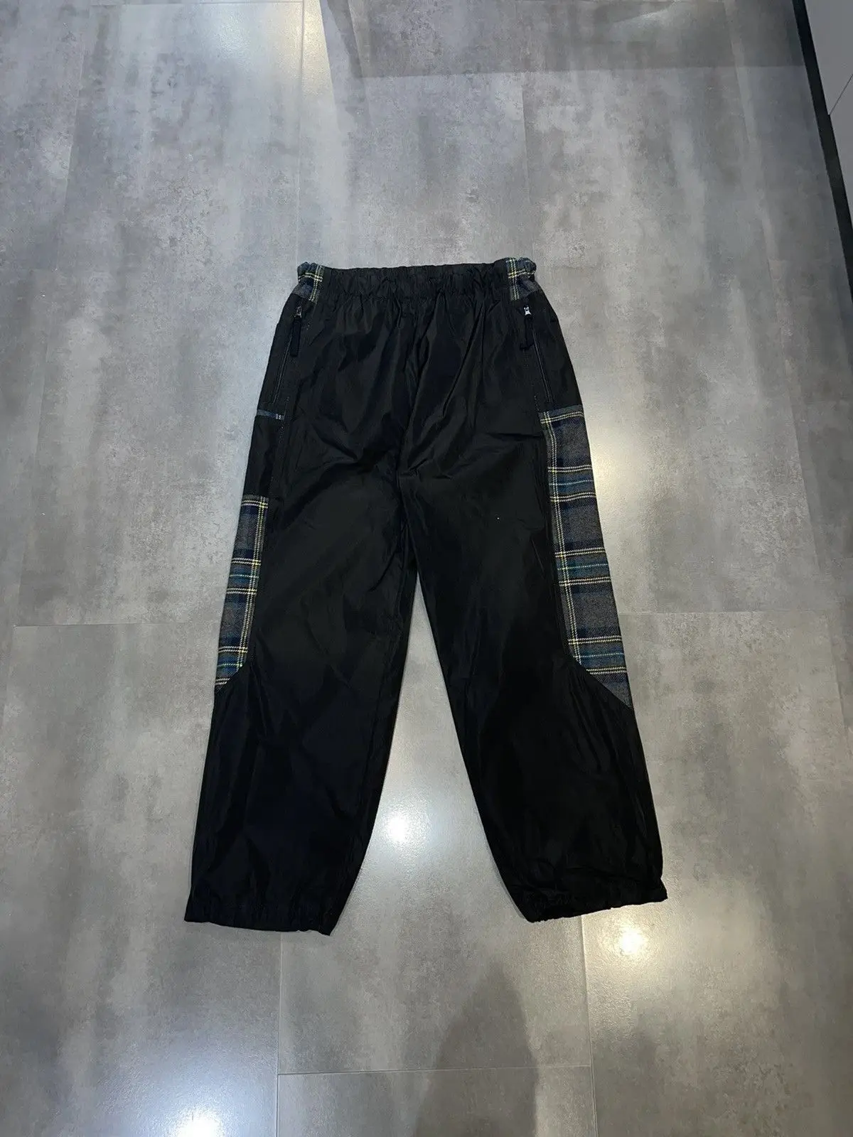 DS! Alexander Mcqueen Patchwork Black Track Pants