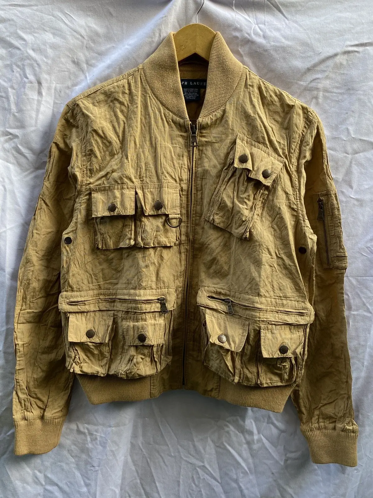 Rare Vintage Multi Pocket Cargo Jacket
