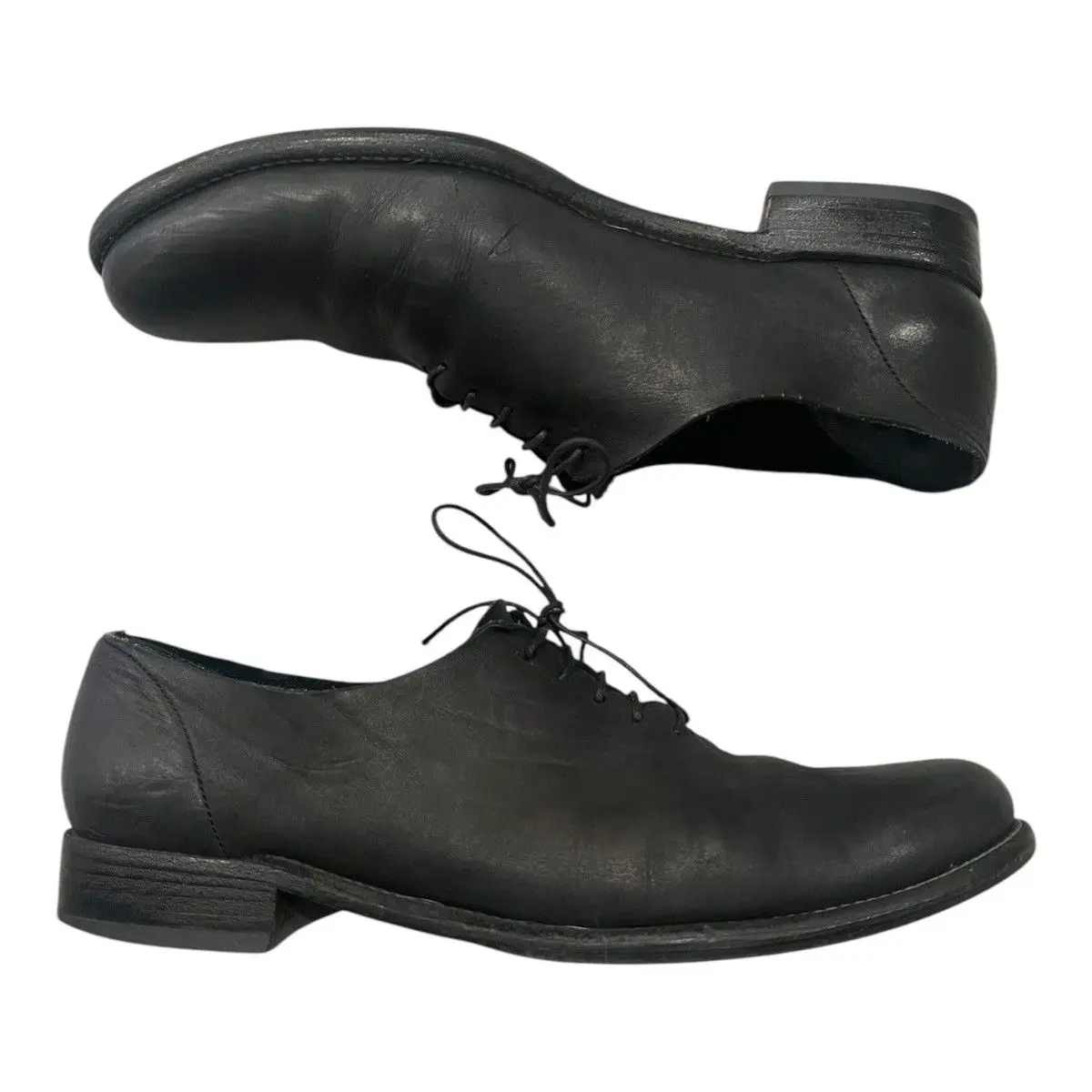 Isamu Katayama BACKLASH one-piece derby belgian calf Guidi