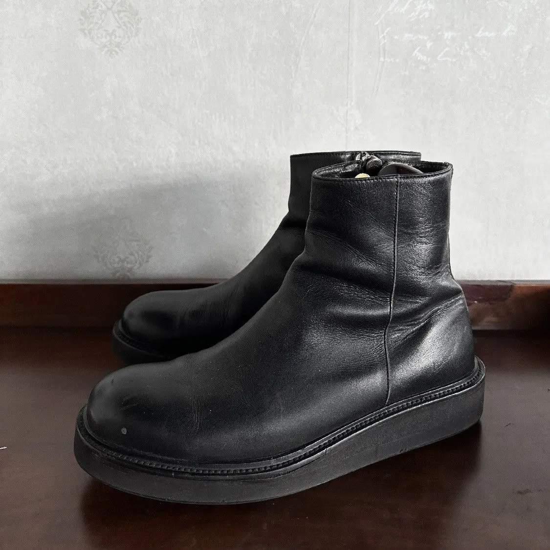 Damir Doma Black Leather Boots