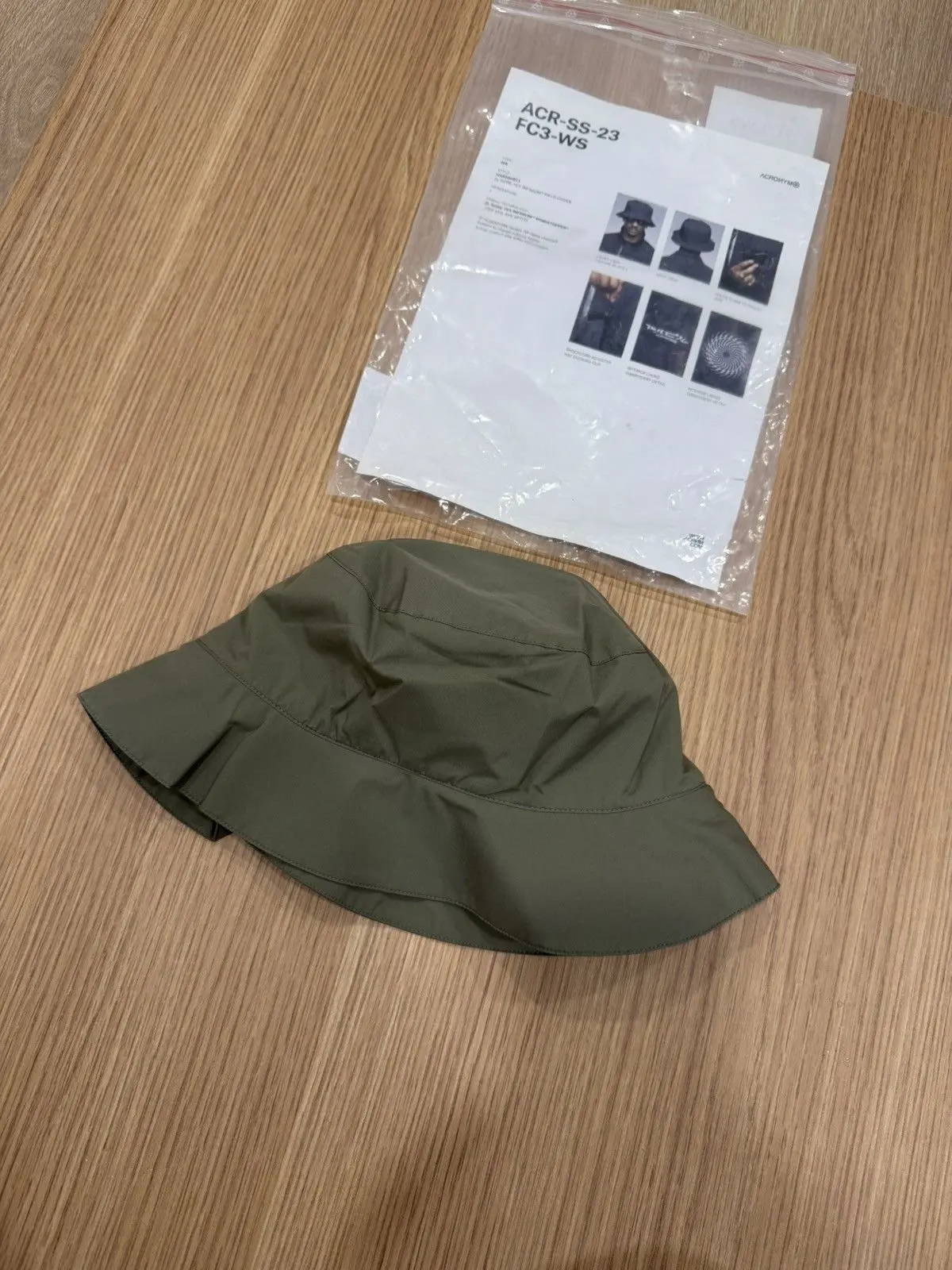 Acronym Gortex Bucket Hat