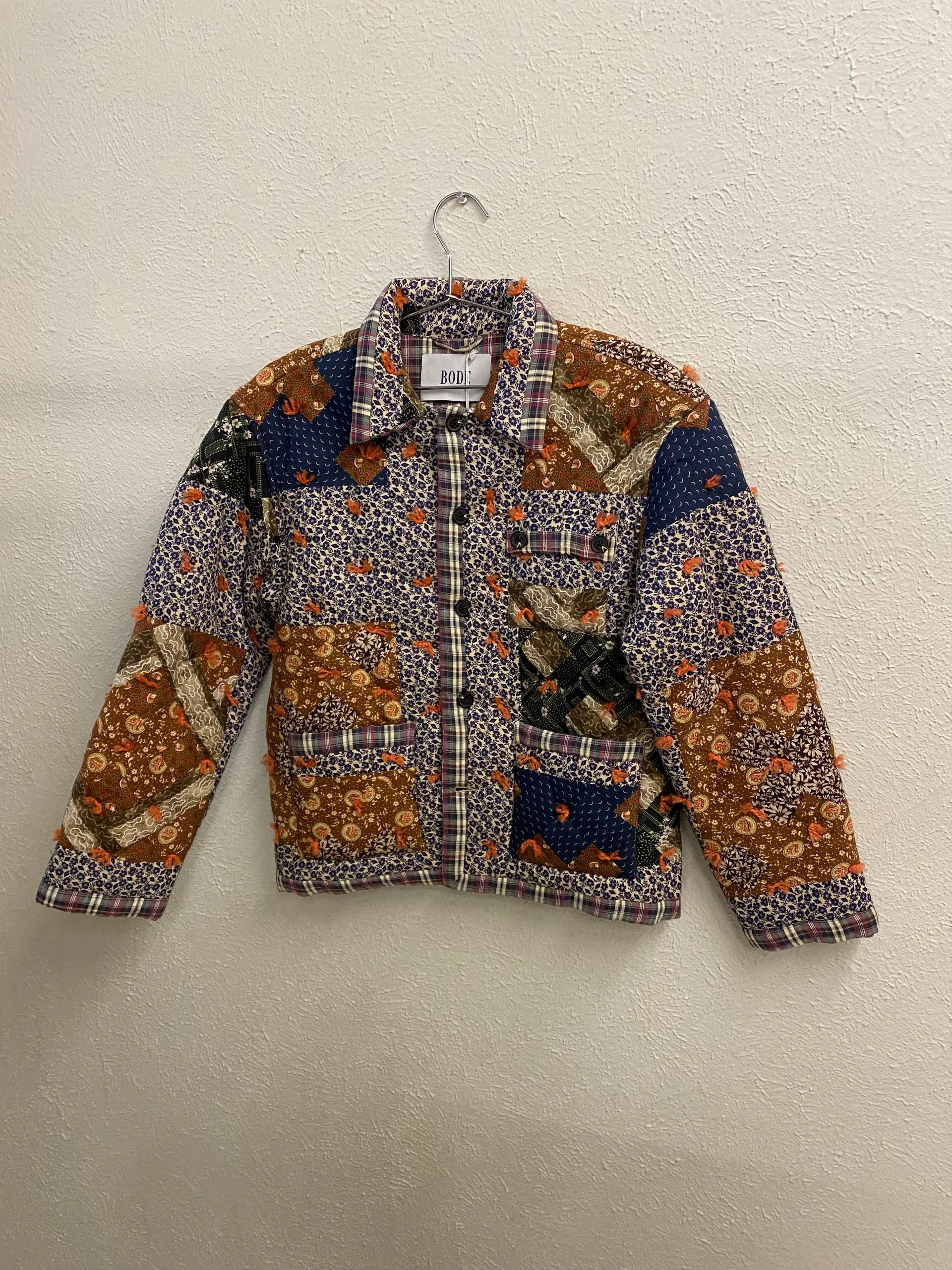 CRISS CROSS QUILT JACKET