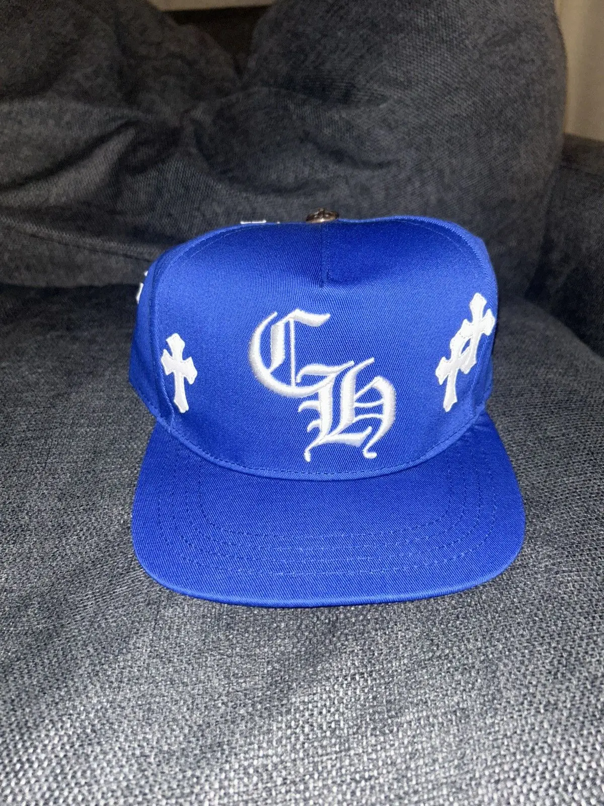 Cross patch hat