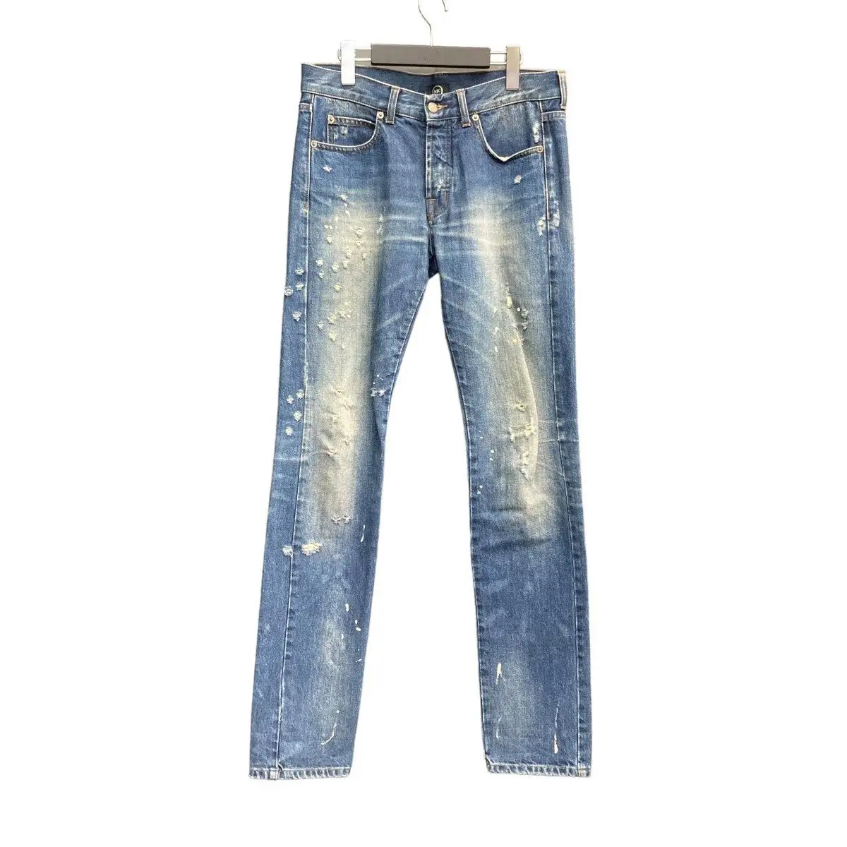 Distressed Denim Pants