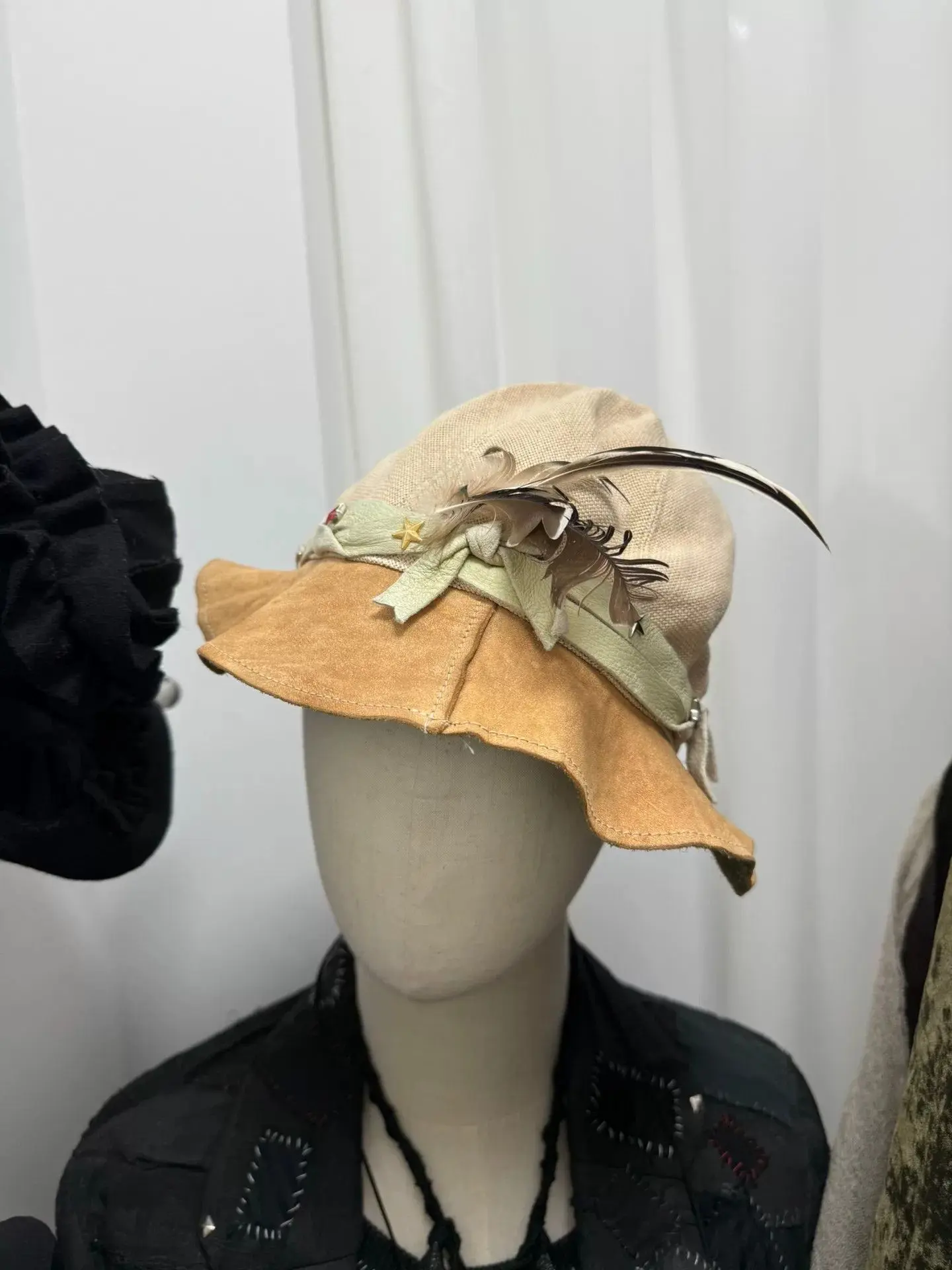 soloist feathered fishermans hat