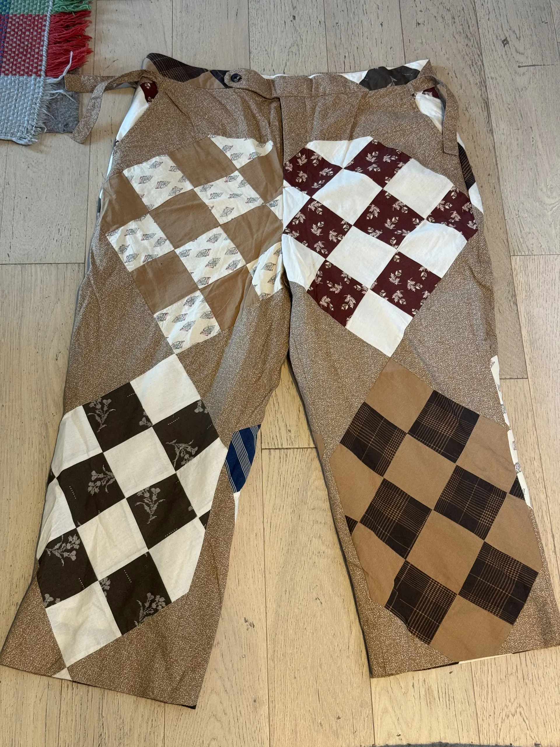 Bode Calico Quilt Pants