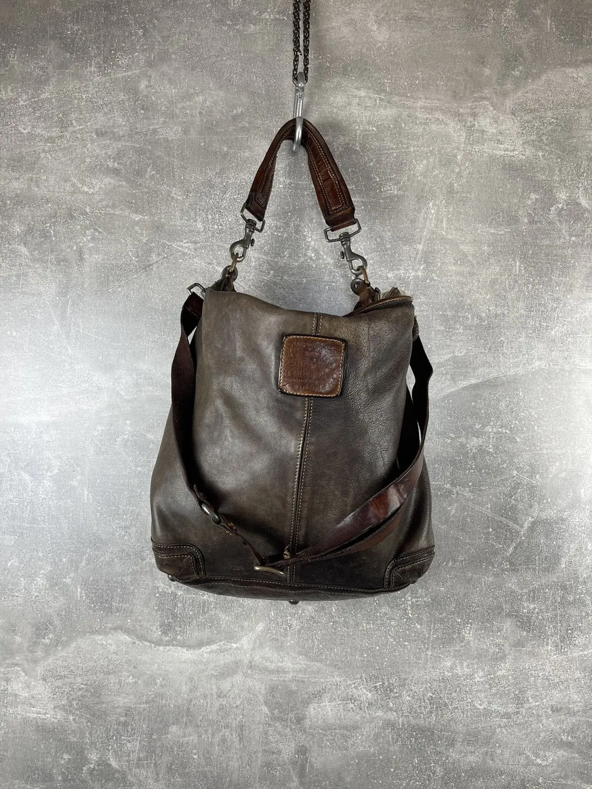 Campomaggi Archives Avant Garde Leather Tote Shoulder Bag