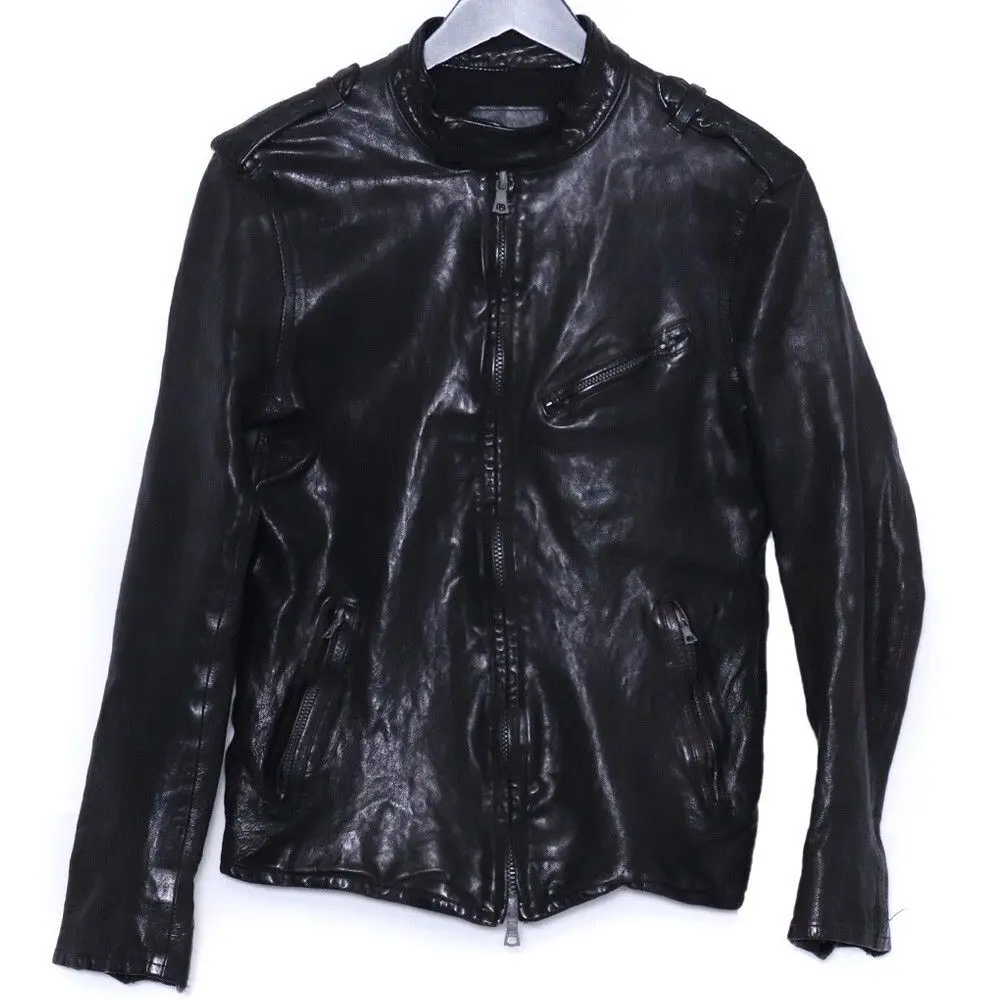 ISAMU KATAYAMA BACKLASH German Calfskin leather jacket