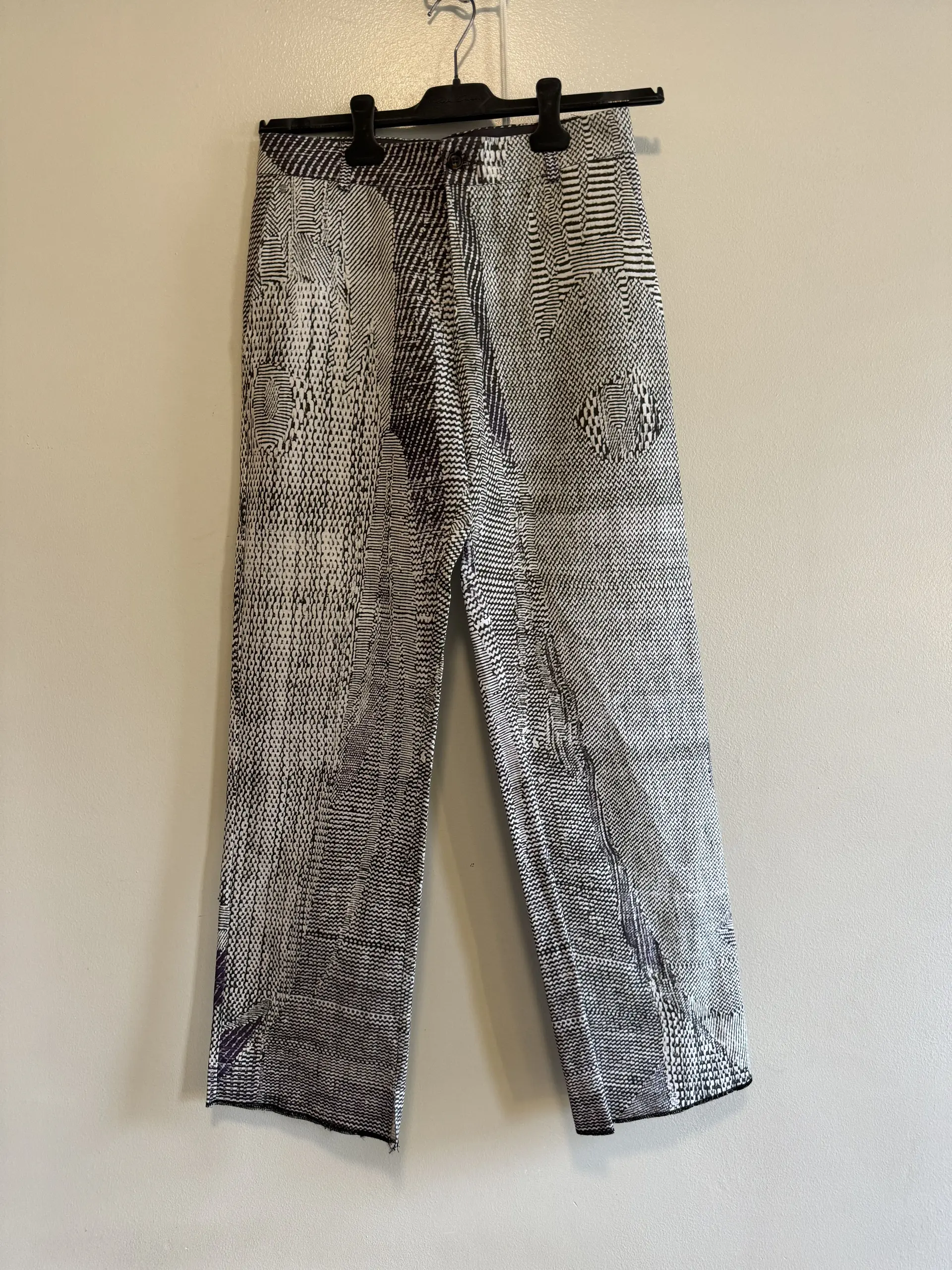 Printed casual pants