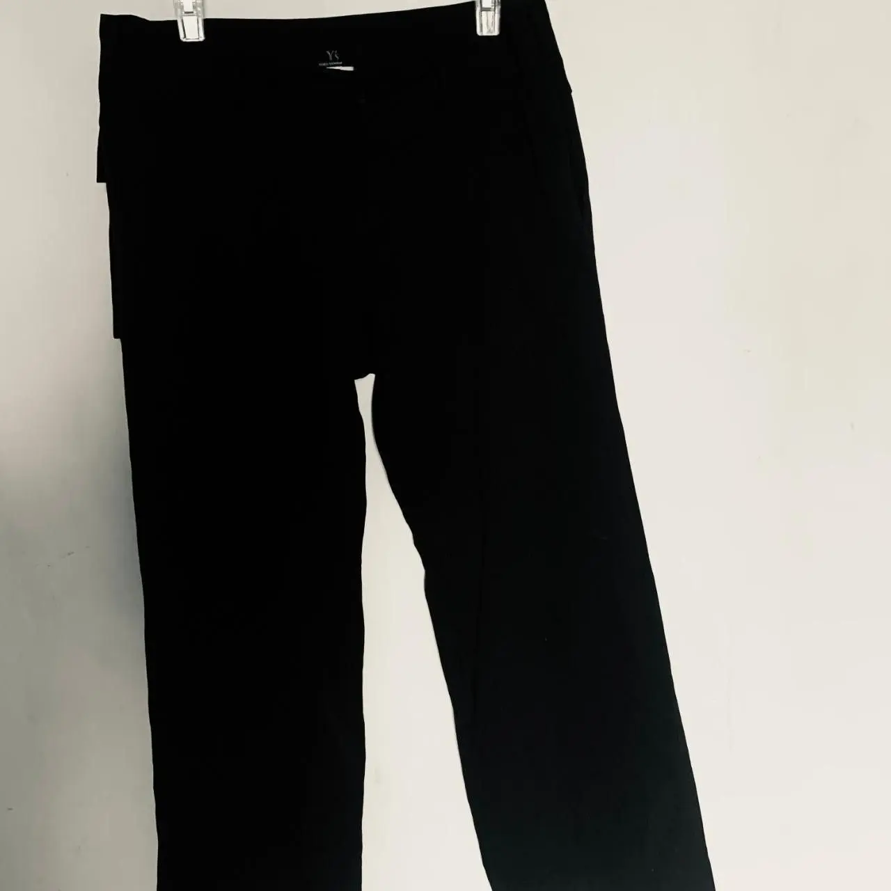 Ys by Yohji Yamamoto Linen Cotton Pants – Black Size 3