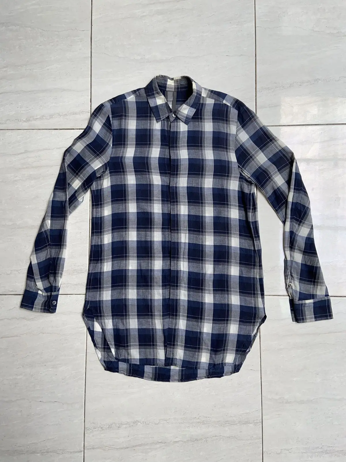Kazuyuki Kumagai Attachment Plaid Shirt