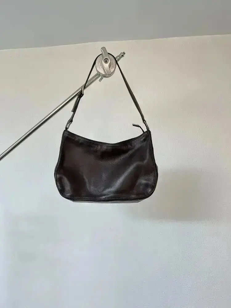 Issey Miyake Leather Shoulder Bag