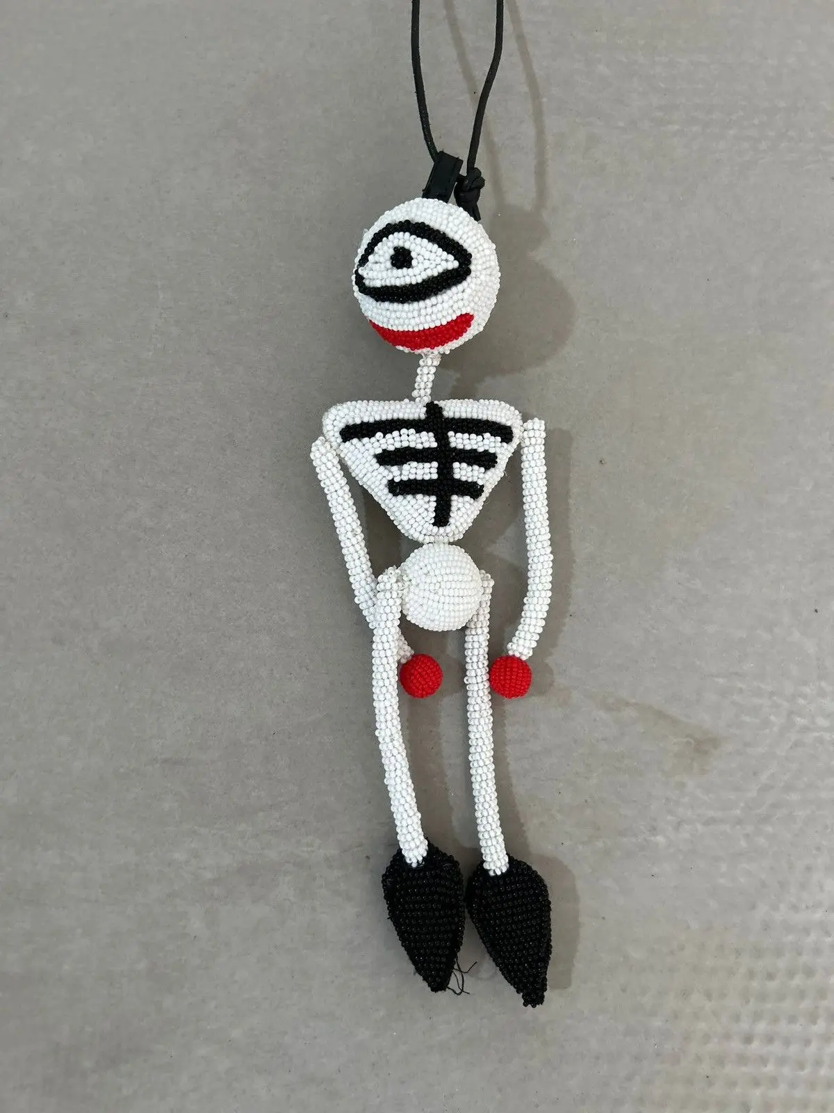 Walter Van Beirendonck One Eyed Skeleton Necklace