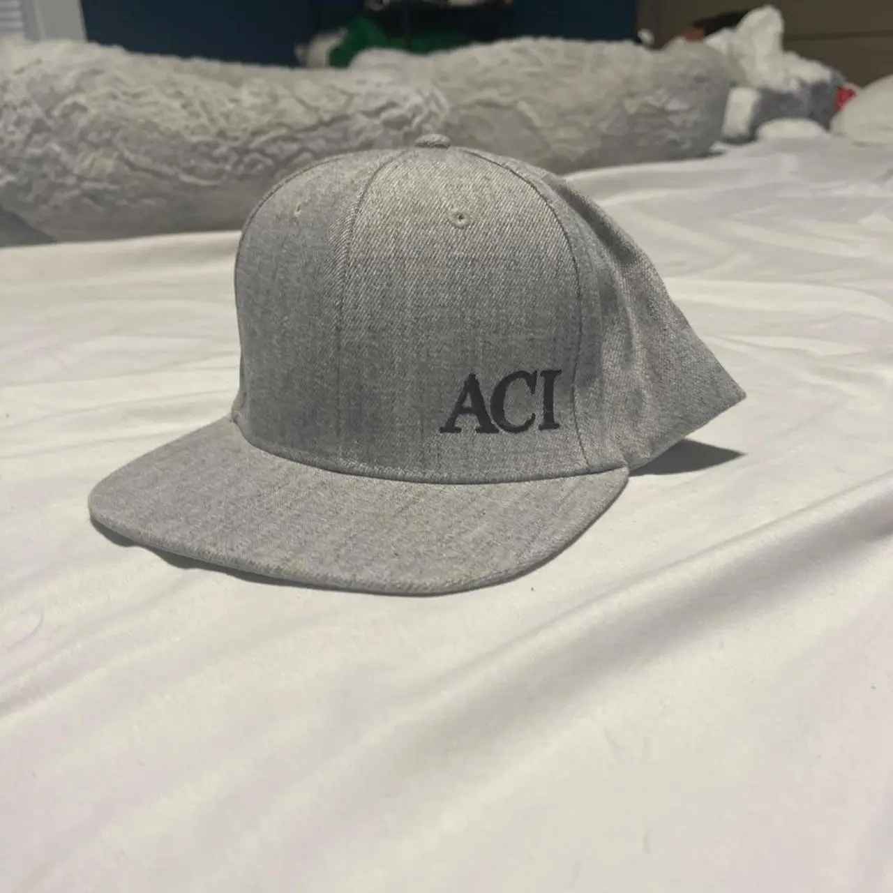 Gray ACI snapback hat #snapback #acronym