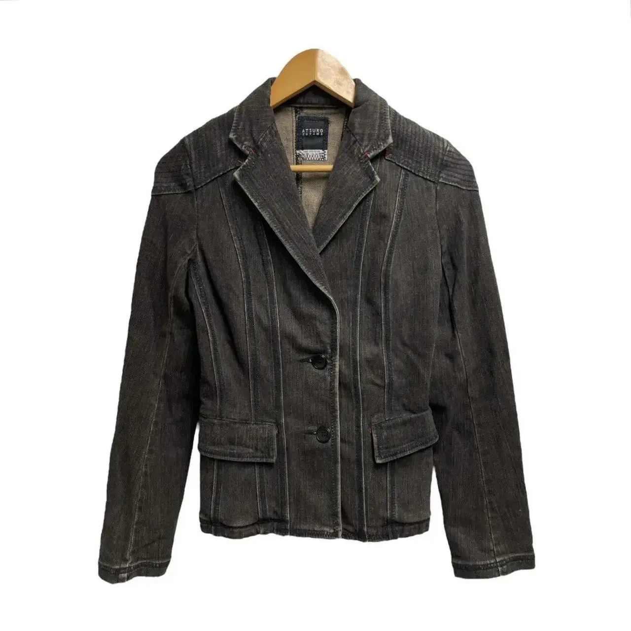 atsuro tayama denim blazer sz
