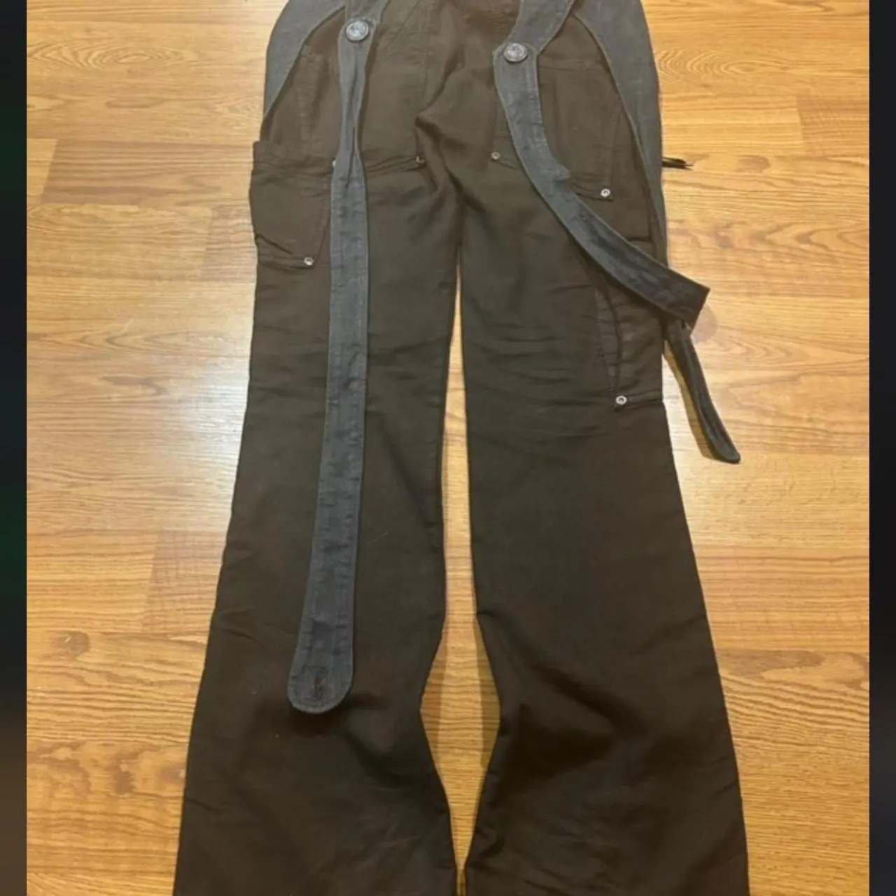 14th addiction suspender pants 32x34