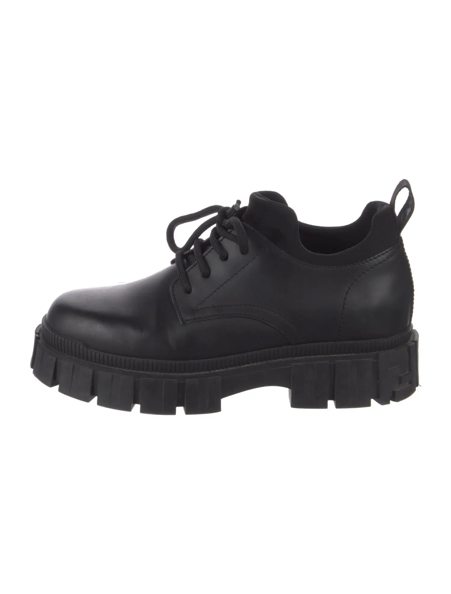 Fendi Leather Chunky Sneakers
