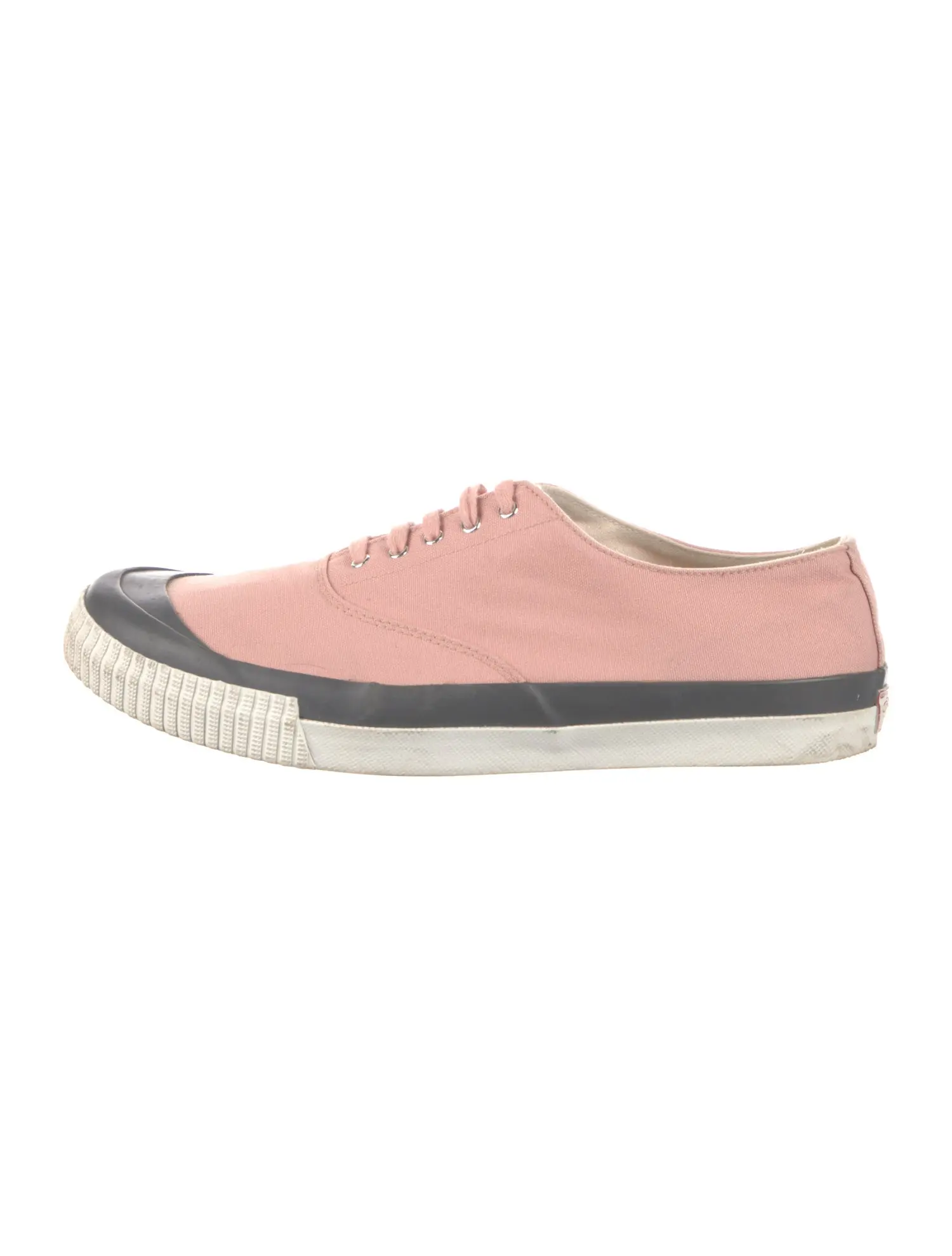 HOMME PLISSÉ ISSEY MIYAKE Canvas Colorblock Pattern Sneakers
