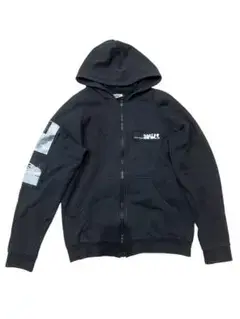 raf simons zip hoodie