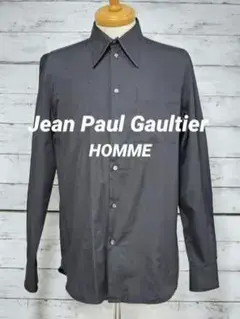 Jean Paul Gaultier ☆ cotton black shirt☆