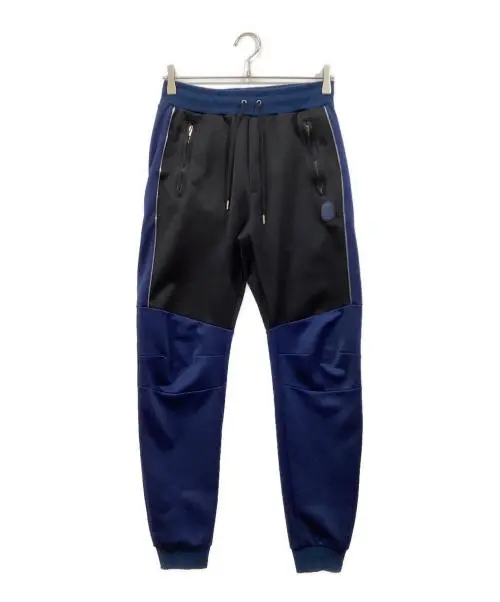 COACHコーチ）の古着「BIKER PANTS WITH COACH PATCH」｜ブルー×ブラック